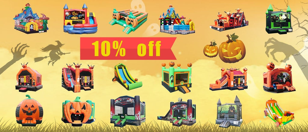 10% off for Halloween Inflatables