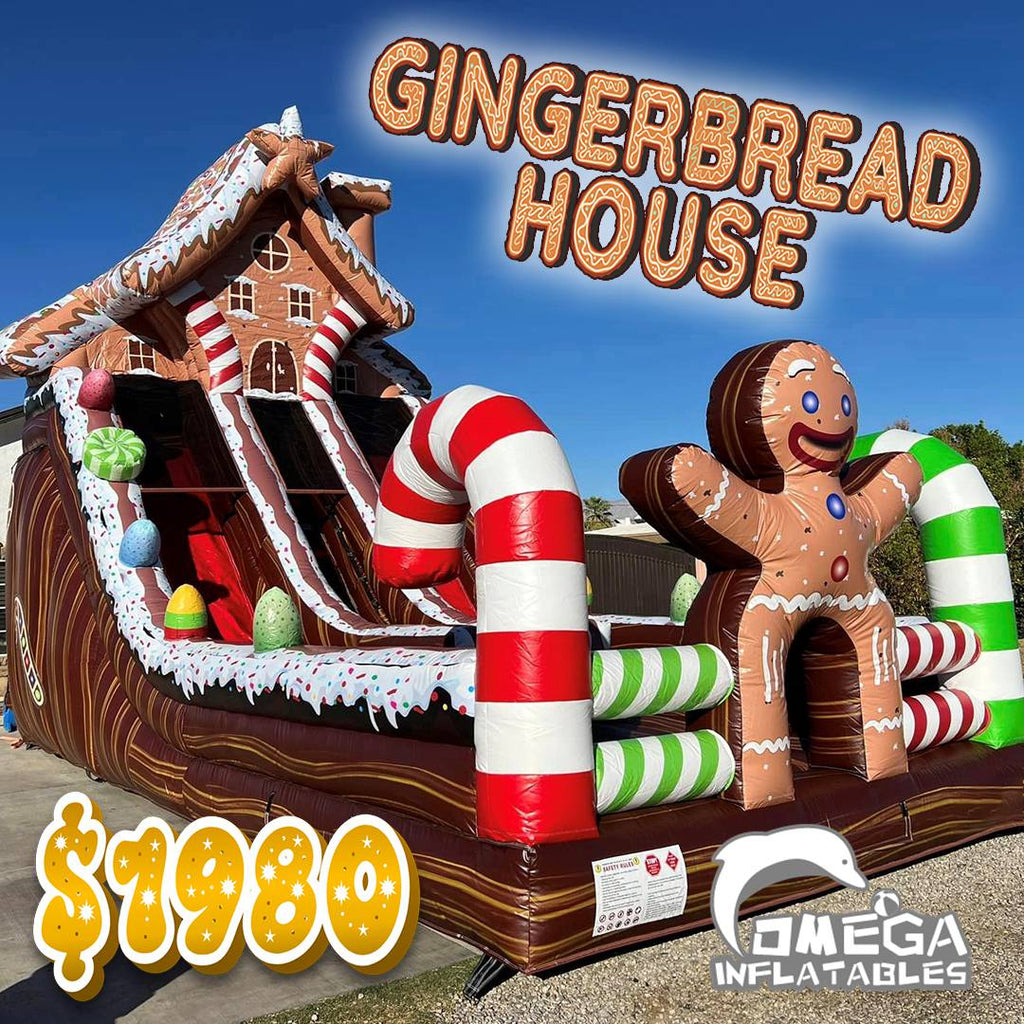 Customer Feedback - 21FT Gingerbread House Dry Slide