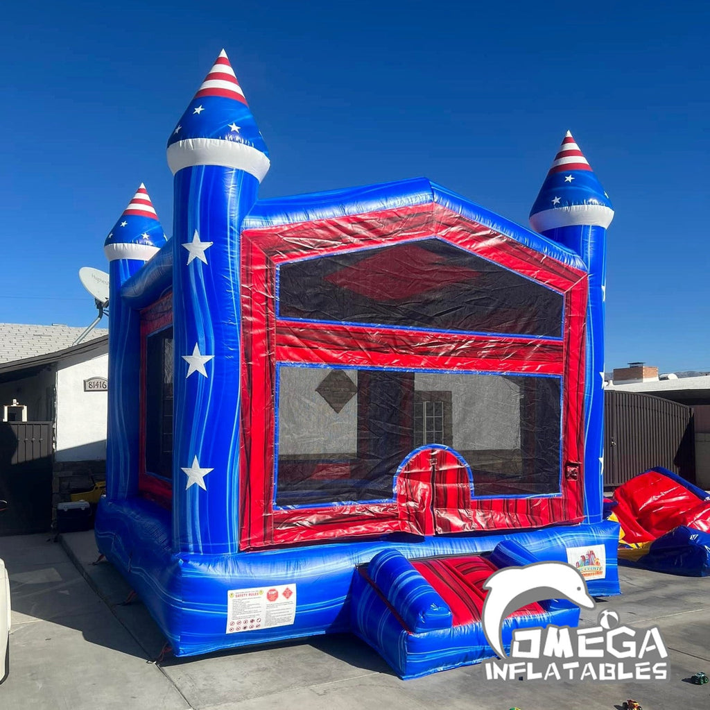 Stars N Stripes Castle Jumper