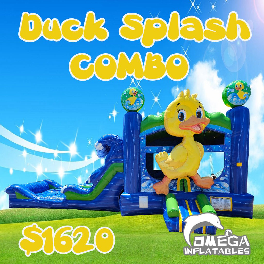 Inflatable Duck Splash Comb