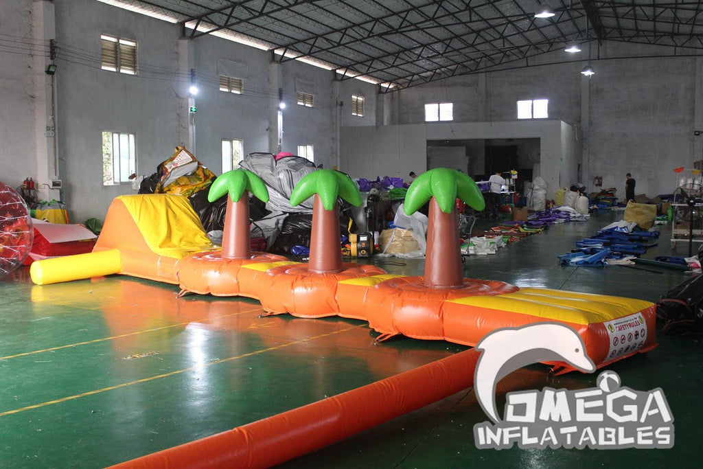 Jungle Inflatable Water Obstacle Course