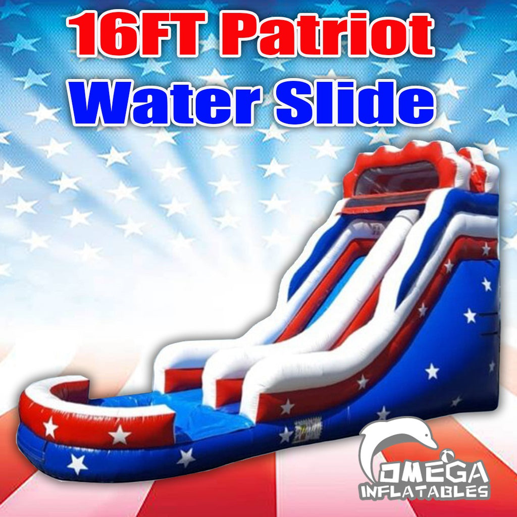16FT Patriot Water Slide
