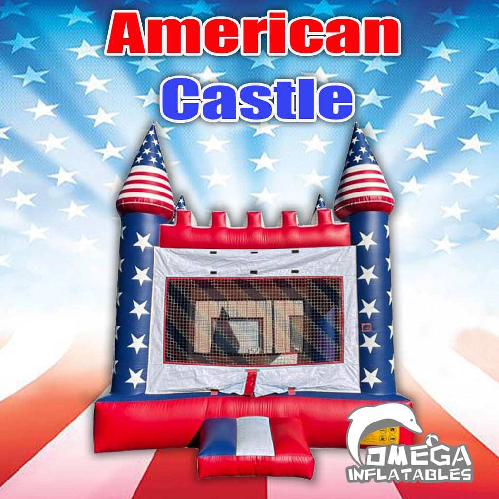 Inflatable American Castle Bouncer