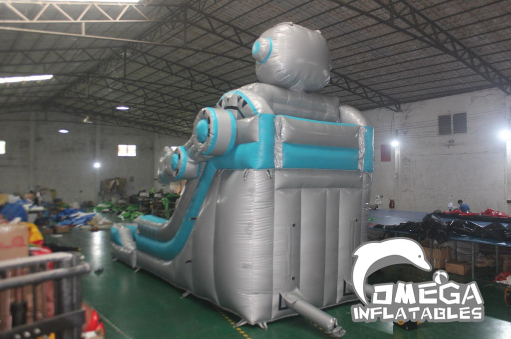 18FT Inflatable Robot Water Slide