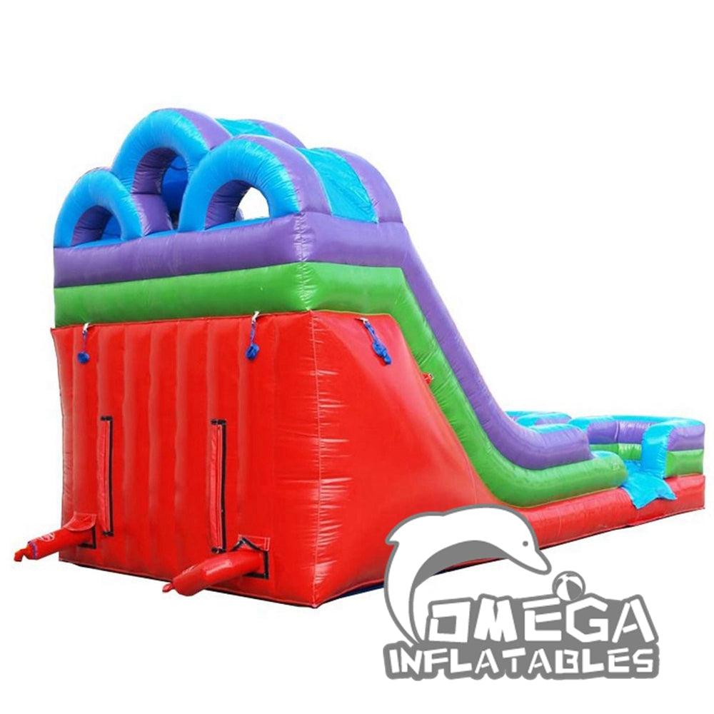 15FT Retro Inflatable Water Slide for sale