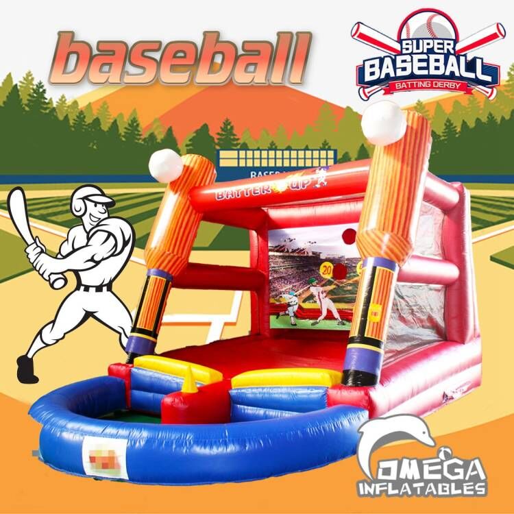 Inflatable Baseball Interactive Game