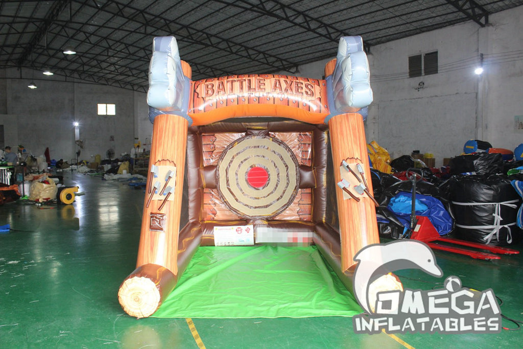 Commercial Inflatable Battle Axes Throwing Game