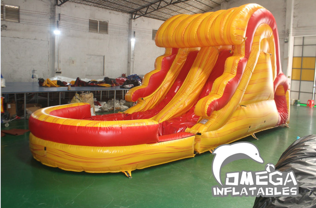 Lava Inflatable Mini Water Slide