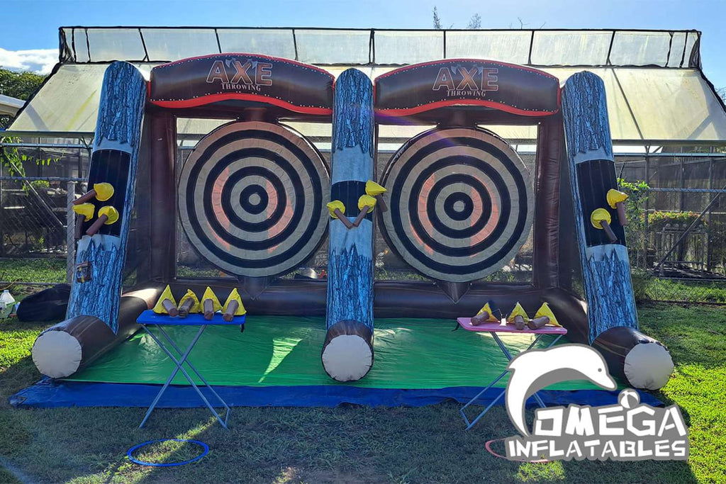 Inflatable Double Axe Throwing Game