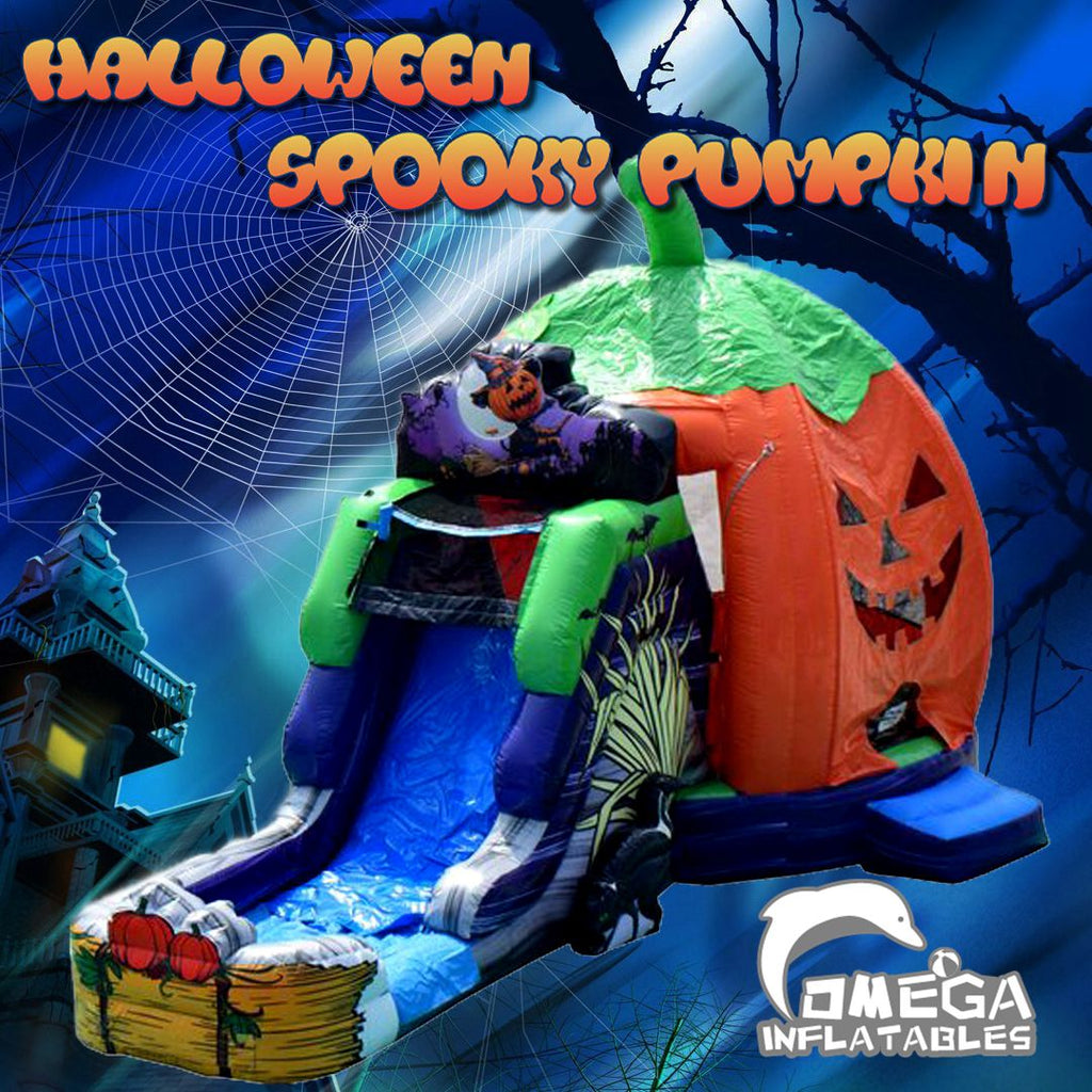 Halloween Spooky Pumpkin Wet Dry Combo