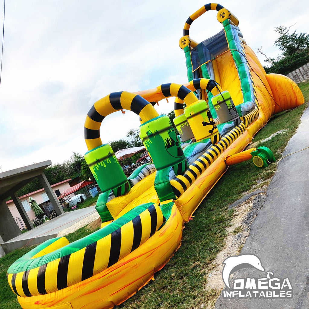 26FT Toxic Falls Commercial Inflatable Water Slide