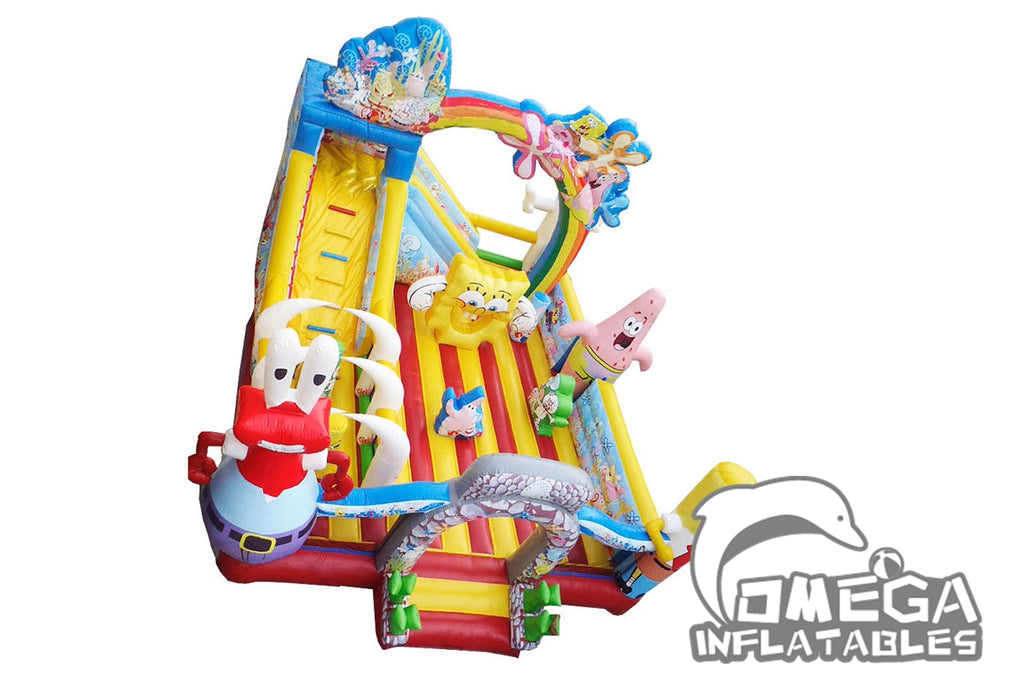 Spongebob Inflatable Playland for Kids