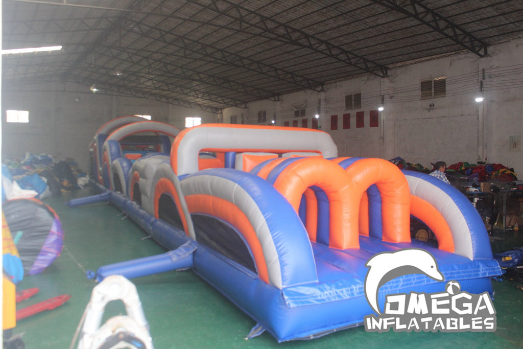Radical Run Retro Inflatable Obstacle Course