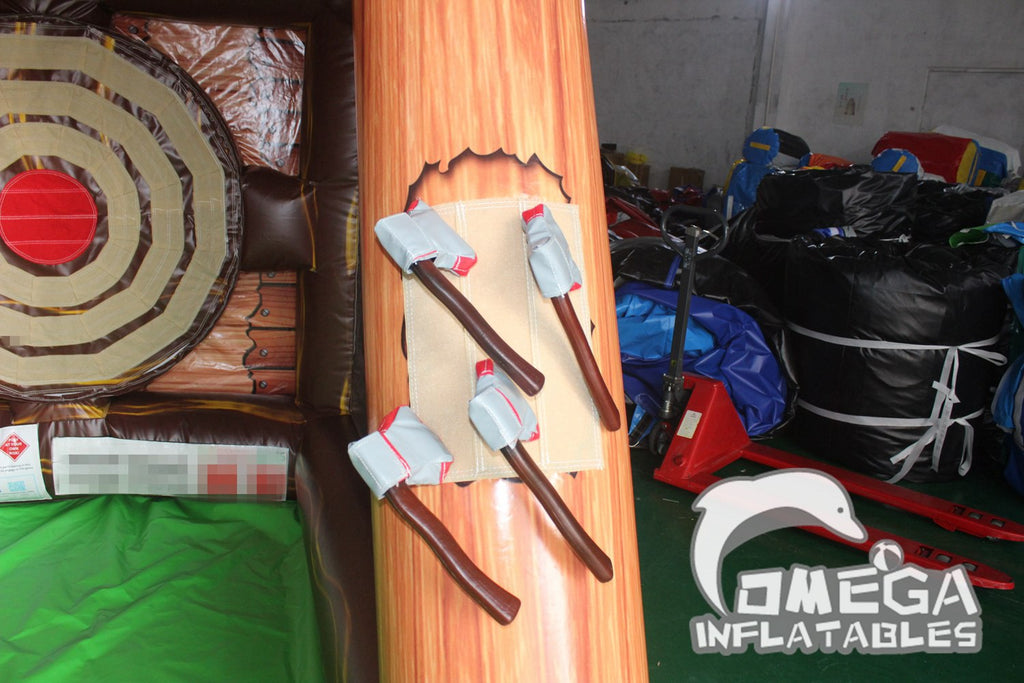 Commercial Inflatable Battle Axes Throwing Game