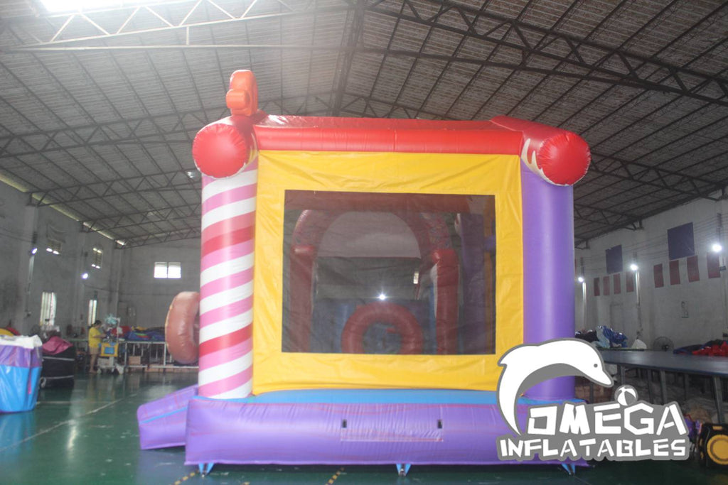 Candy House Inflatable Water Combo