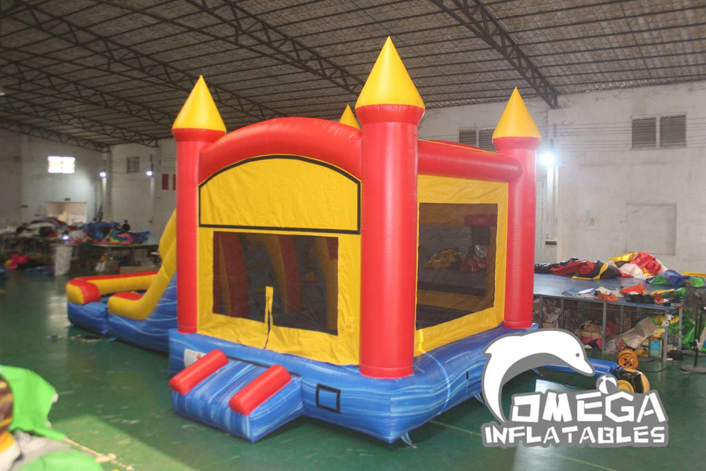 Inflatable Castle Dual Lane Combo
