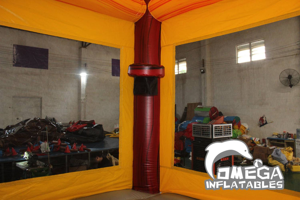 Inflatable Fire House Wet Dry Combo For Sale