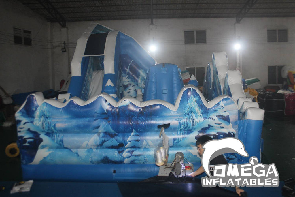 Frozen Castle Inflatable Playzone