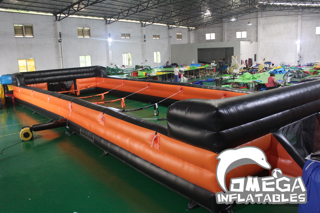 Inflatable Human Foosball Court
