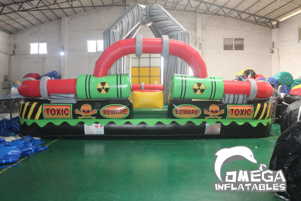 Inflatable Toxic Wrecking Ball Game