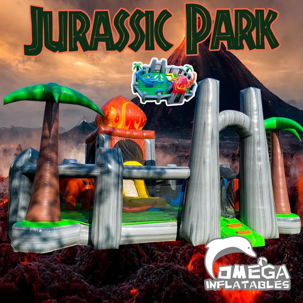 Inflatable Jurassic Park Playland