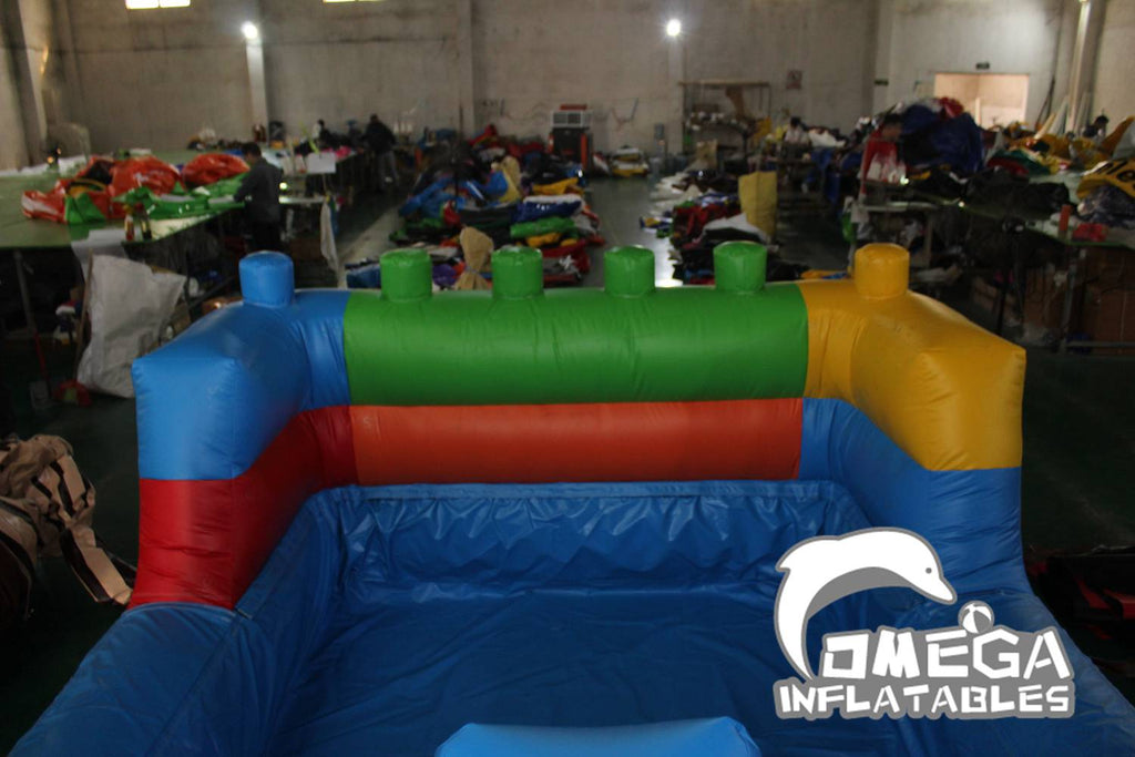 47FT Lego Race Inflatable Obstacle Challenge