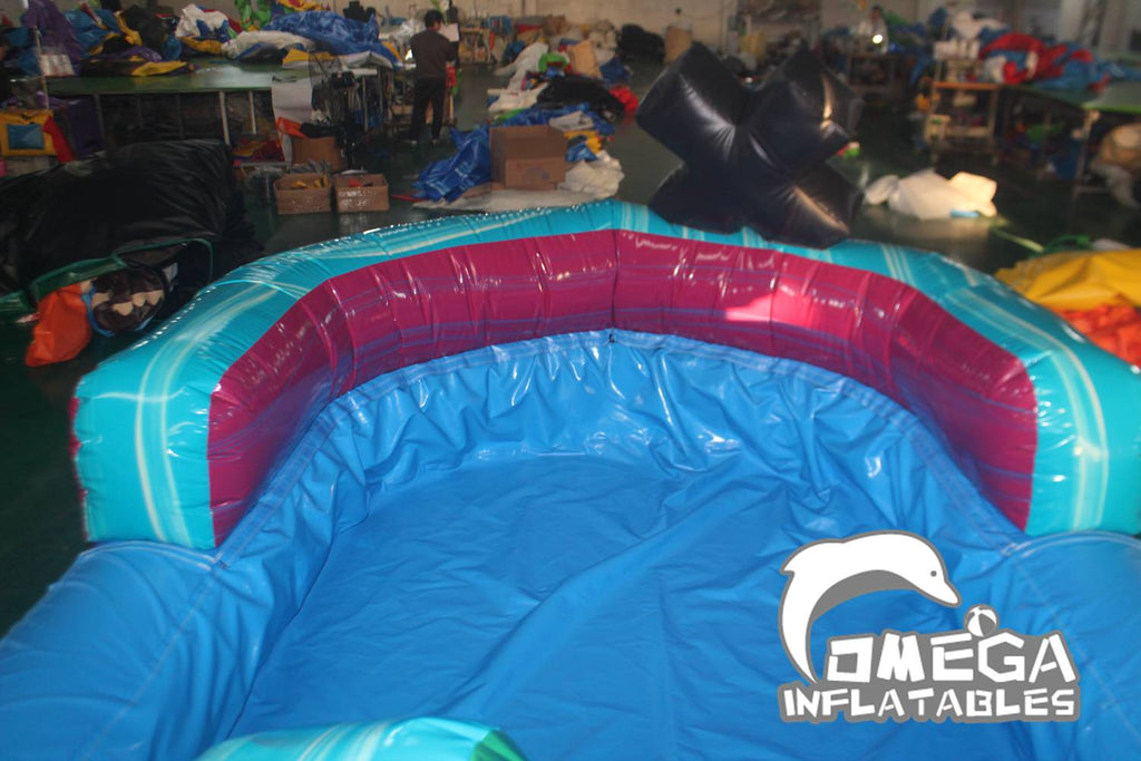 19FT Inflatables Supplier Level Up Water Slide