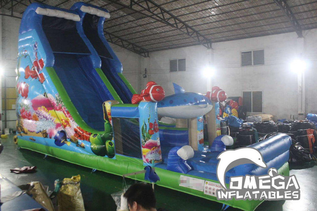 25FT Nemo Inflatable Slide