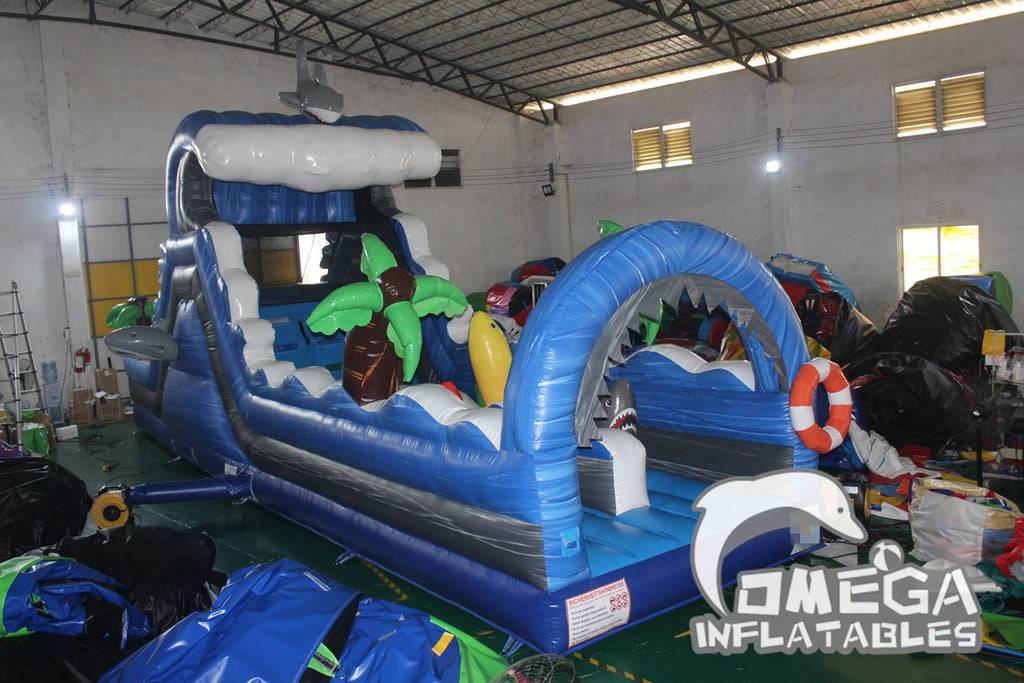 Ocean Inflatable Obstacle Course