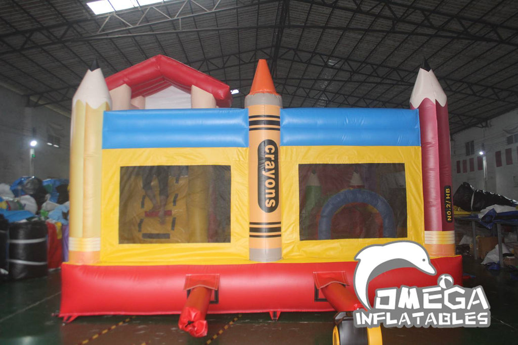 Back To School Bouncy Castle