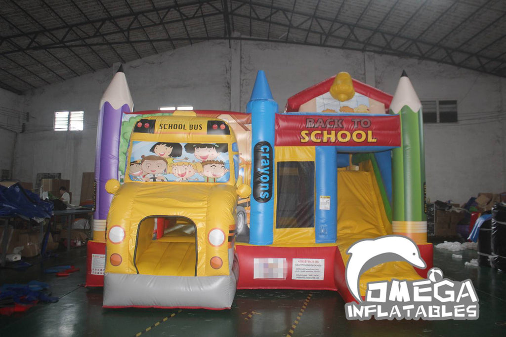 Back To School Bouncy Castle