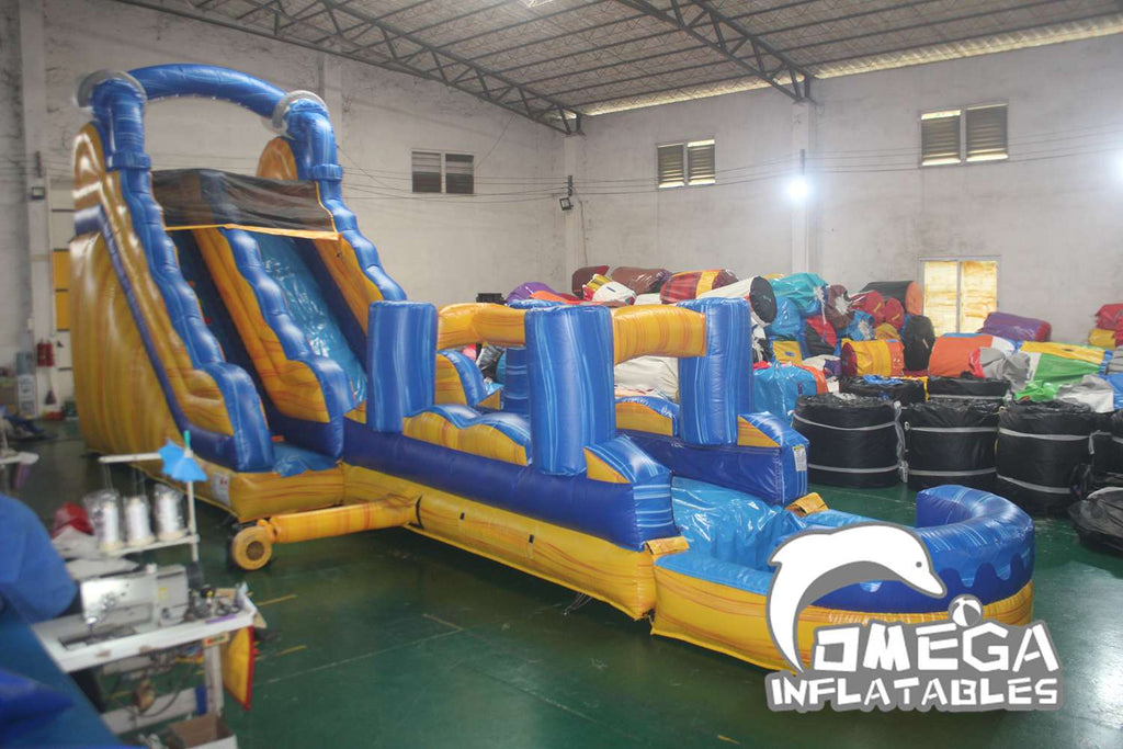 18FT Inflatable Splash Water Slide