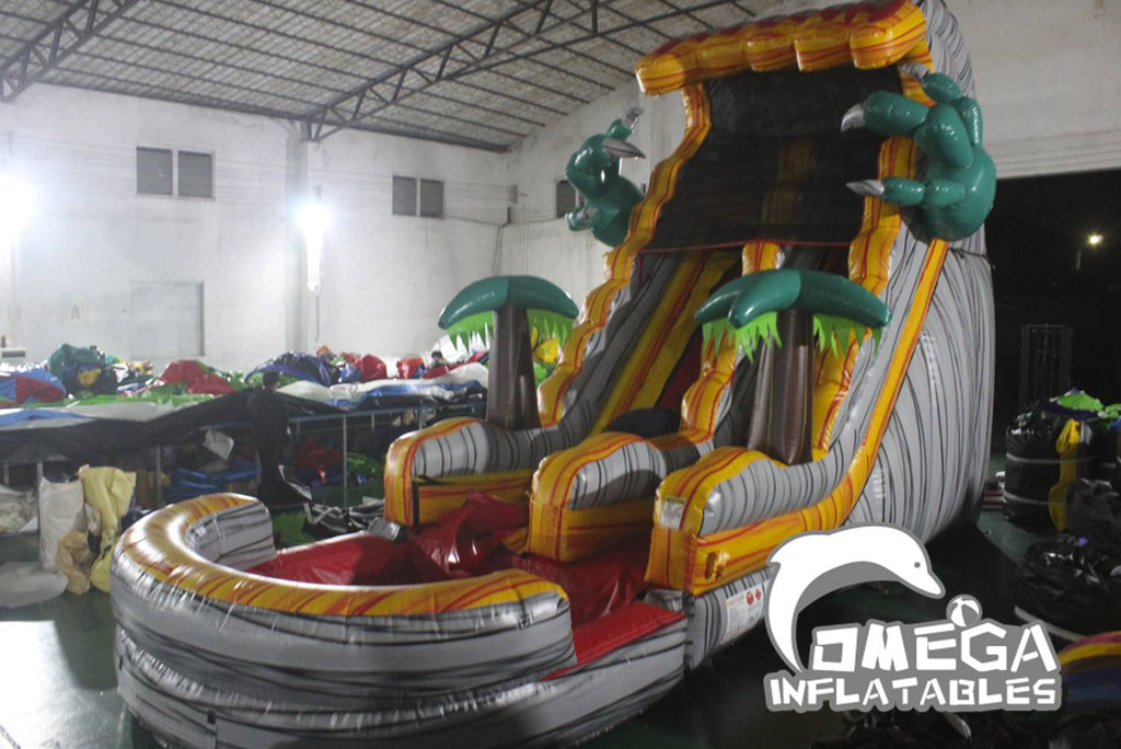 17FT T-Rex Water Slide