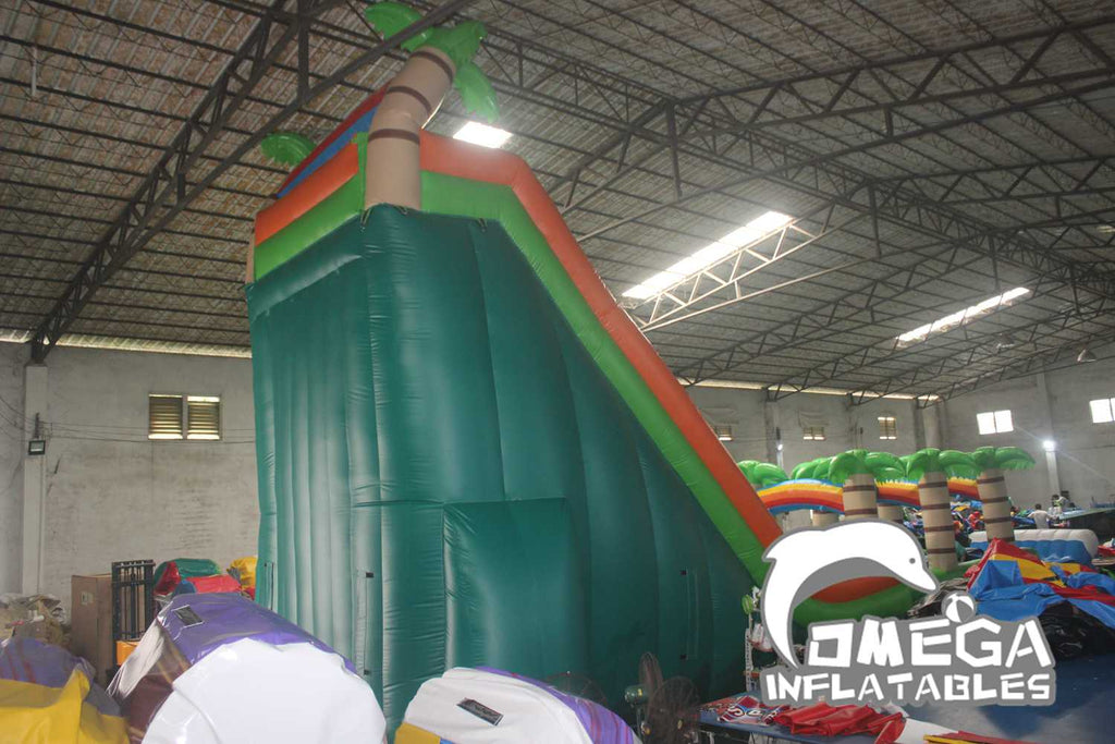 27FT Tropical Plunge Water Slide Buy Giant Inflatable Water Slide