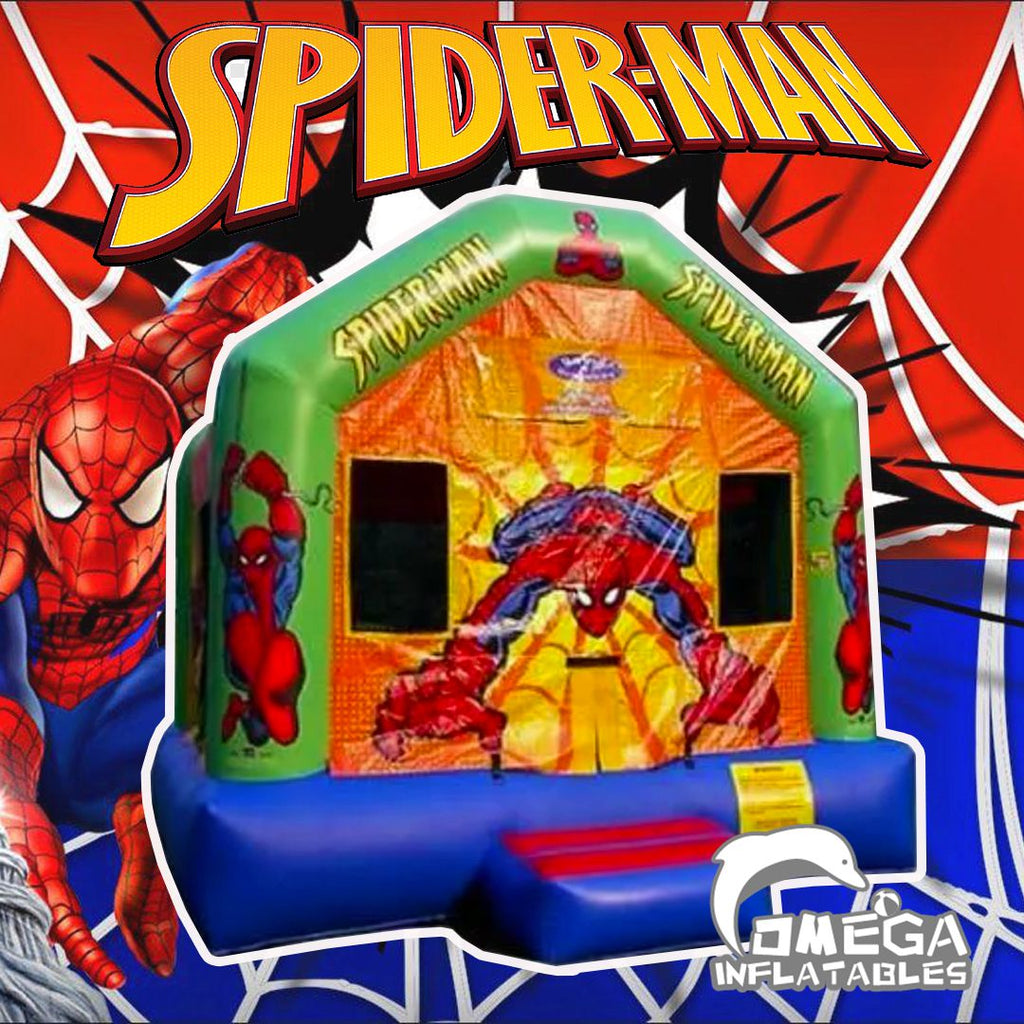 Commercial Grade Inflatable Spider Man Bounce House