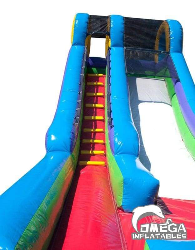 15FT Retro Wet Dry Inflatable Slide
