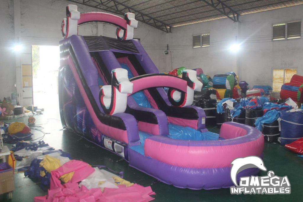16FT TikTok Inflatable Water Slide