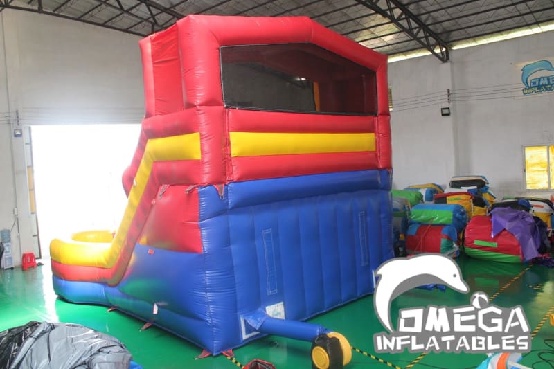 16FT Ninja Module Water Slide - Omega Inflatables Factory