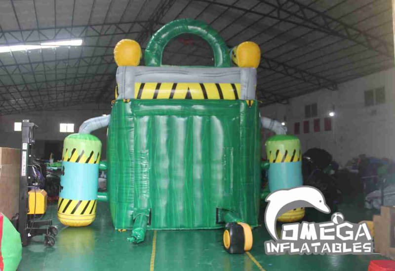 16FT Toxic InflatableWet Dry Slide