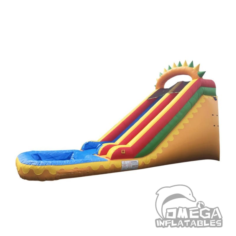 18FT Dino Fun Super Wet Dry Slide