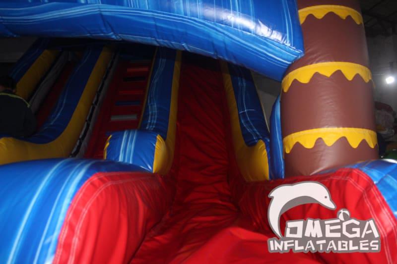 18FT Inflatable Wild Wave Water Slide
