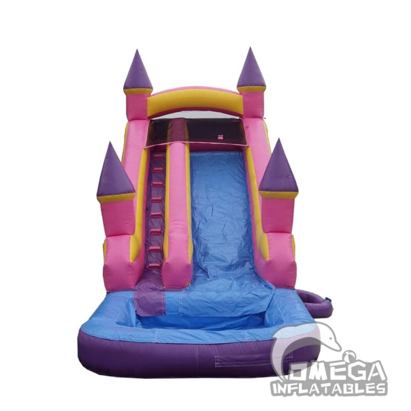 18FT Princess Castle Super Wet Dry Slide