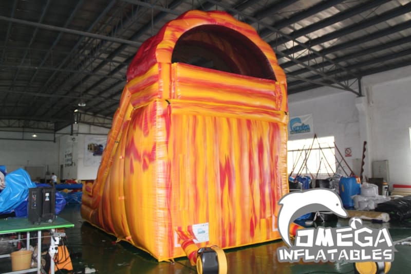 18FT Wild Rapids Fire Inflatable Water Slide