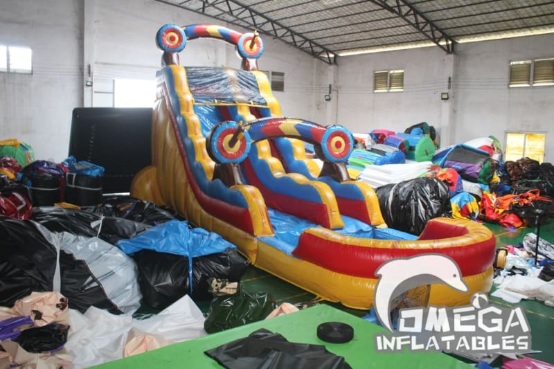 19FT Inflatable Target Water Slide