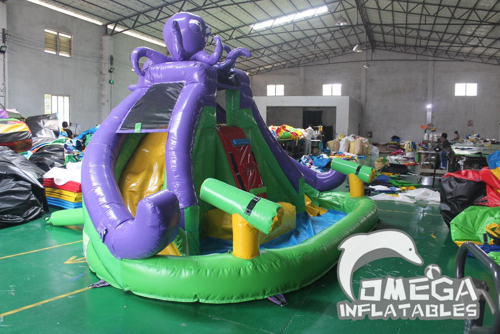 Monster Octopus Water Park - Omega Inflatables Factory