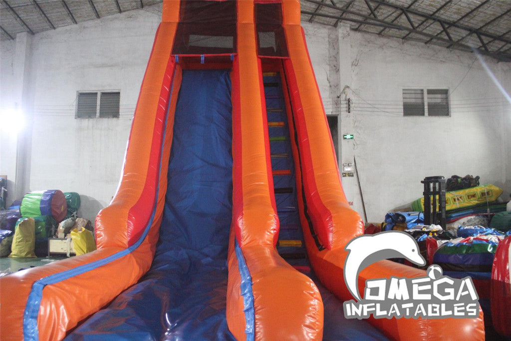 22FT Colorful Inflatable Water Slide - Omega Inflatables Factory