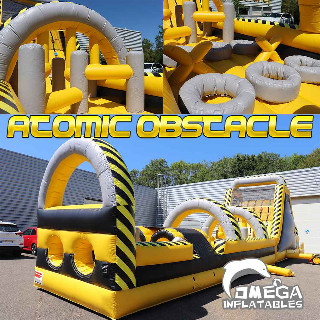 Interactive Atomic Obstacle Course with Pool