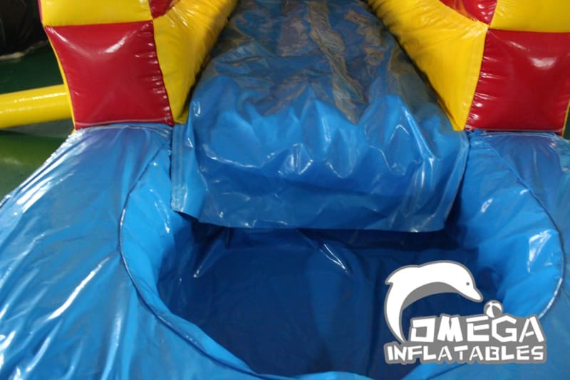 22FT Fire Wave Water Slide - Omega Inflatables Factory