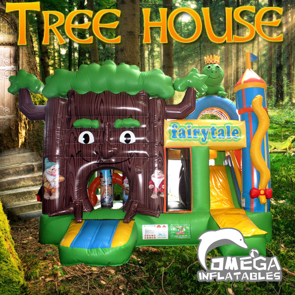 Fairytale Tree House Inflatable Combo