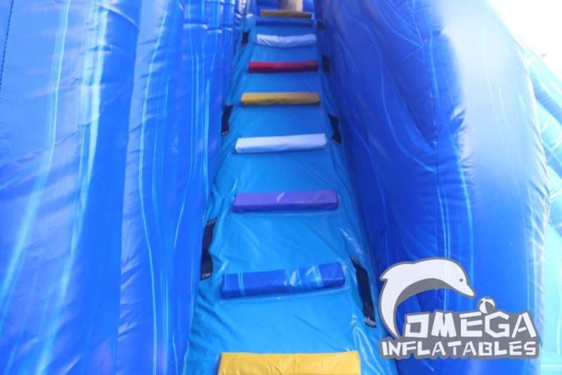 30FT Inflatable Cliff Jump with Slide